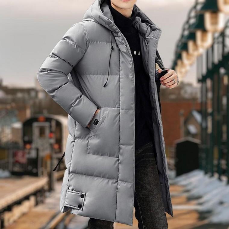 정장패딩 남자 점퍼 방한 미디움 패딩 롱 겨울 경량 남성점퍼 롱패딩점퍼