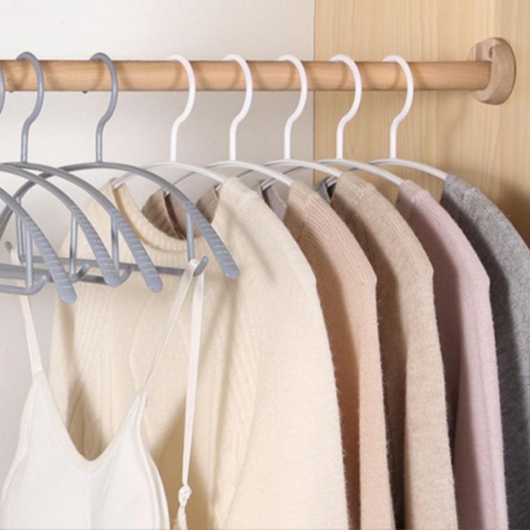 2color 방지 논슬립 옷걸이 어깨뿔
