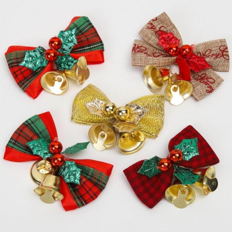 크리스마스 리본종 장식 모음 파티용품 리본 웨딩 크리스마스 장식