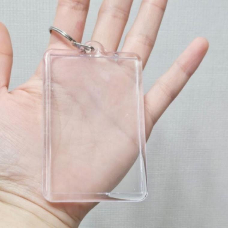 아크릴 특대형 사진 투명 키링 액자 직사각 증사 최애 수입명품액자