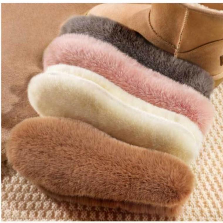 남녀 방한 겨울 털깔창 신발 방한 패션 보온 겨울 남녀 보온깔창