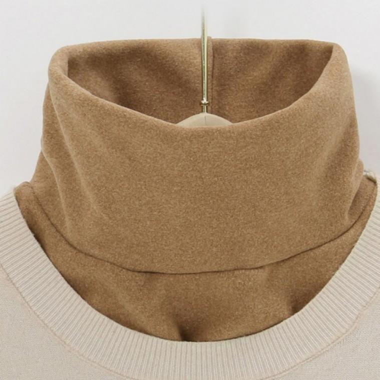 넥워머 목토시 무지목티 겨울 레이어드 벨벳 페이크목폴라