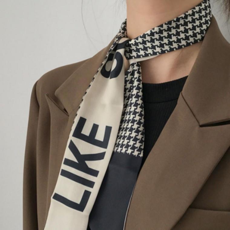 스카프 실크 쁘띠 39종 미니 가벼운 패션잡화 스카프 머플러 소재 머플러