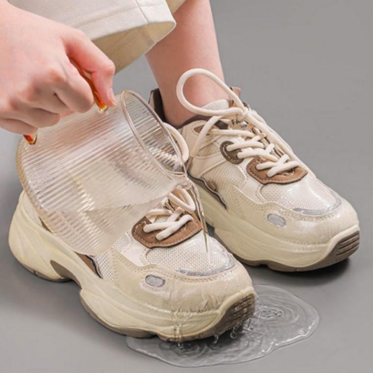 신발방수 스티커 일회용 60매 슈즈필름 스티커 60매 오염방지커버 투명