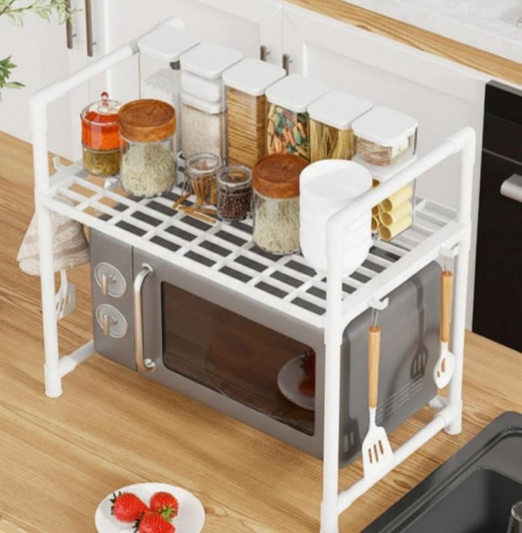 멀티 주방 다용도 전자레인지 매장 1단 정리 보관 카페 선반 까페 주방