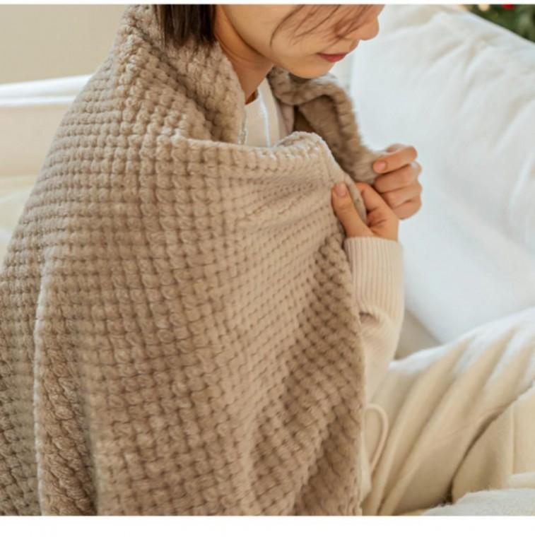 밍크 담요 극세사 블랭킷 입는이불 겨울이불 집순이담요 두꺼운 집순이