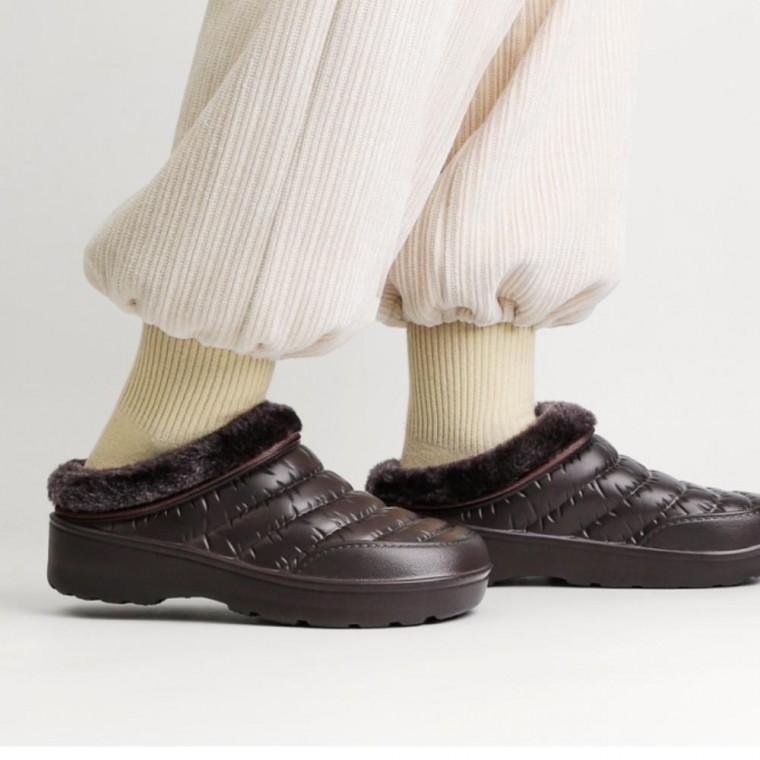 슬리퍼 방한화 털실내화 2color 겨울 털 실내화 남성 방한화