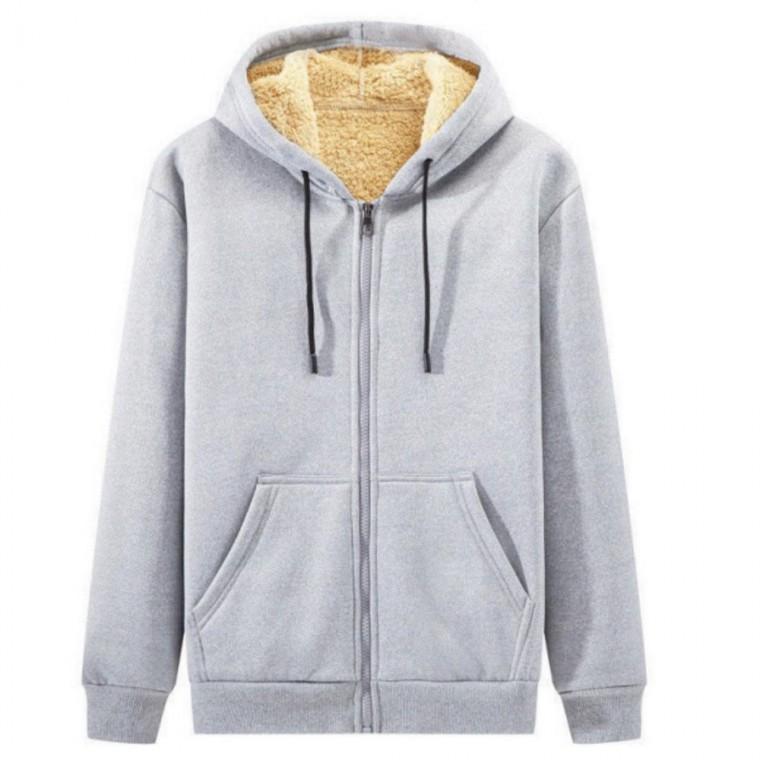 남여공용 양털 후드집업 오버핏 보온 보온티셔츠 겨울 양털후드 후드티셔츠