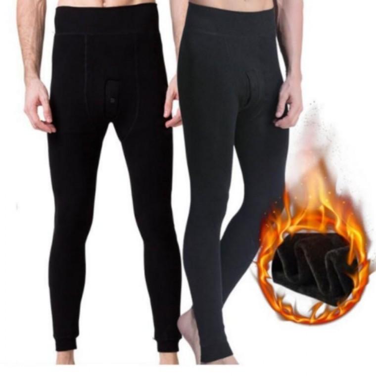 겨울에도 포근하고 따뜻한 왕기모 팬츠 방한 레깅스 겨울 남성 내복