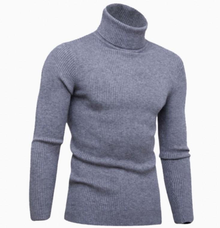 골지 겨울 소프트웜 하이넥 긴팔티셔츠 남성 겨울 티셔츠 하이넥셔츠