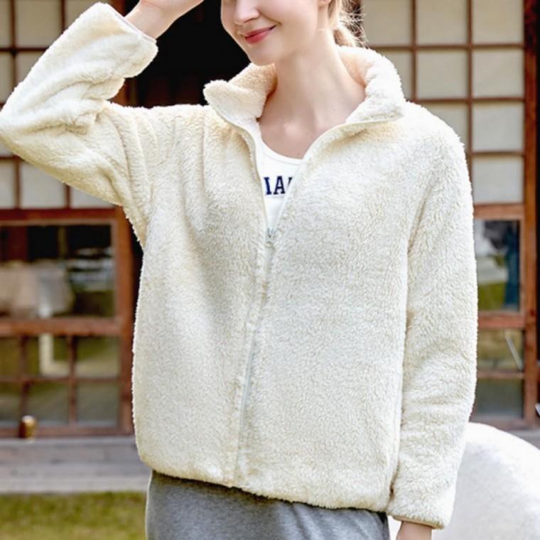 퍼 털옷 베이직 사무실아우터 베이직퍼 사무실아우터 집업 후리스집업