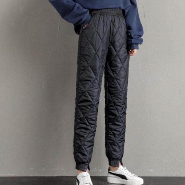 여자 포근 패딩바지 패딩 누빔바지 추천 누빔 겨울 원터 따뜻한 팬츠