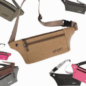 심플 칼라 힙쌕 모음전[BG169-A B C]핸드폰가방/외출/여행/미니백/러닝/운동/인쇄/슬링백