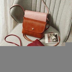 칼라 레더 크로스백 [BG139]