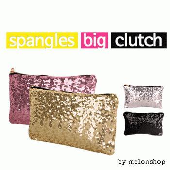 스팽글 빅 클러치 /파우치 [PH170]