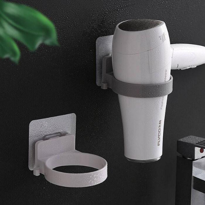 드라이기 홀더 무타공 드라이기거치대 헤어드라이기 걸이 화장실 욕실 수납 정리 드라이 홀더 거치대