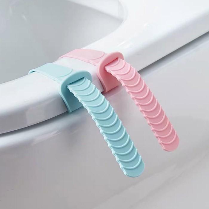 실리콘 변기 손잡이 2p