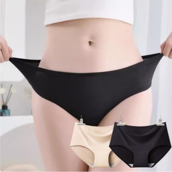 심리스 노라인 햄라인 여성 삼각 무봉제 팬티 속옷 이너 빅사이즈 누디 사이즈 L-XXL 개별포장
