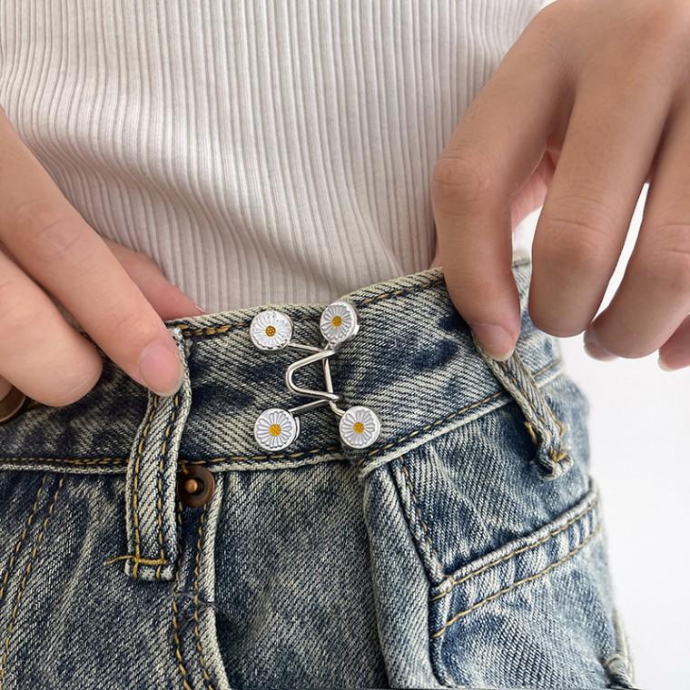 셀프 바지 허리수선 조절 요술단추