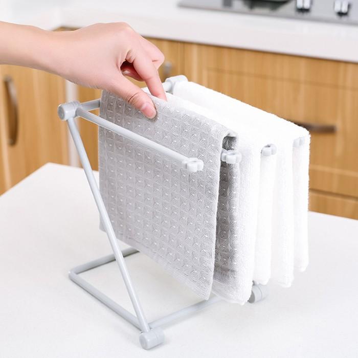 미니행주건조대 주방 싱크대 수세미 행주 걸이 미니 접이식 건조대