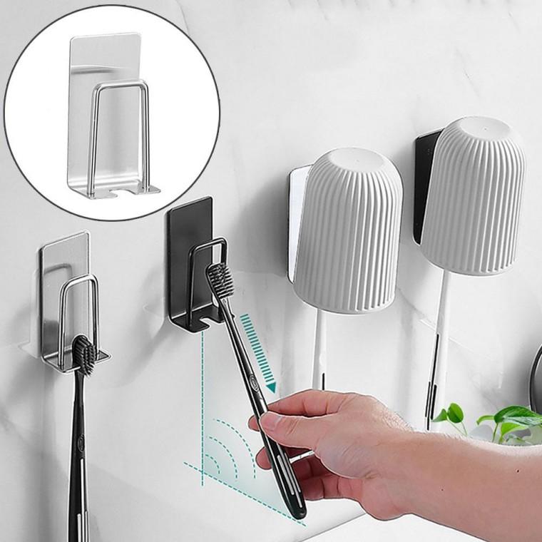 스텐 칫솔걸이 칫솔 꽂이 홀더 보관함