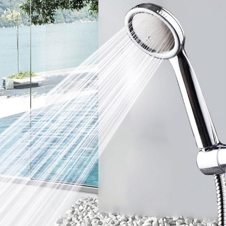 미세 샤워기헤드 원형 샤워기 헤드 교체