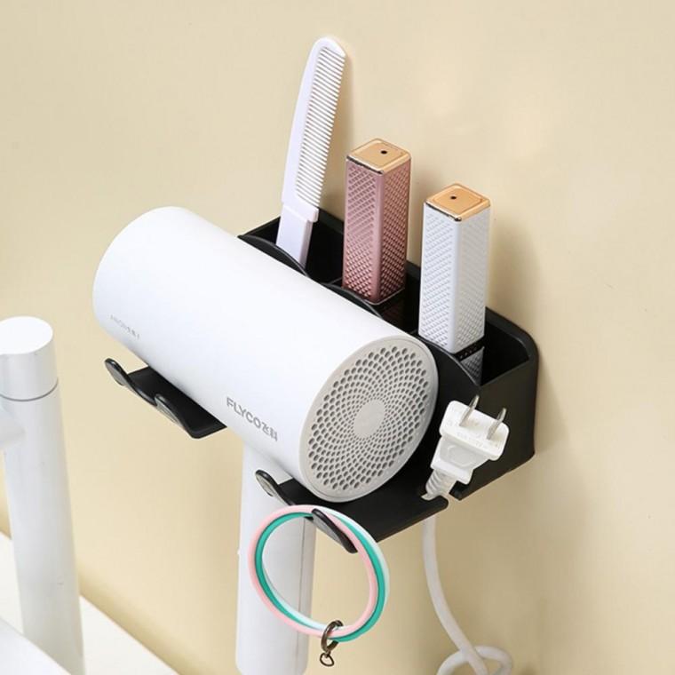 무타공 헤어드라이기 거치대 욕실용 홀더