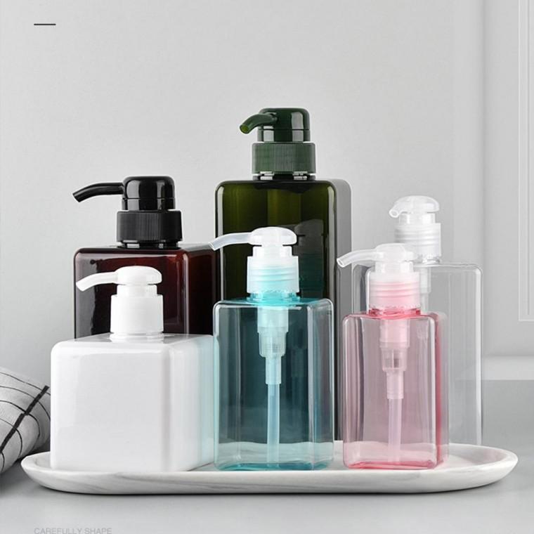 화장품 리필용기 투명 펌프형 로션 디스펜서