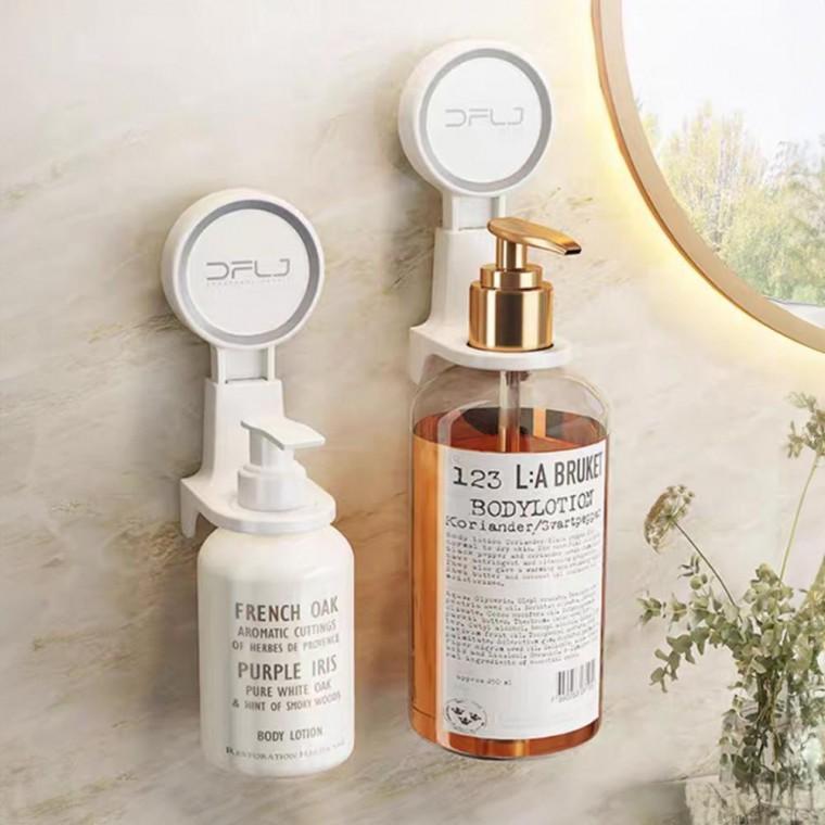 무타공 흡착식 샴프홀더 세제 바디워시 거치대