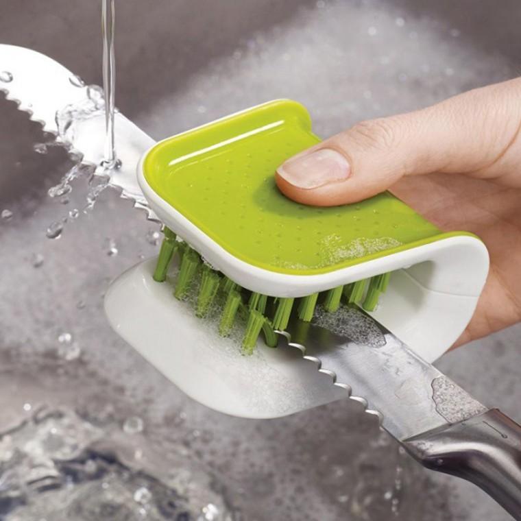 주방용 U자형 양면 청소 브러쉬 세척솔 수세미
