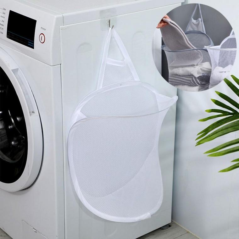 무타공 벽걸이 빨래바구니 세탁실 화장실