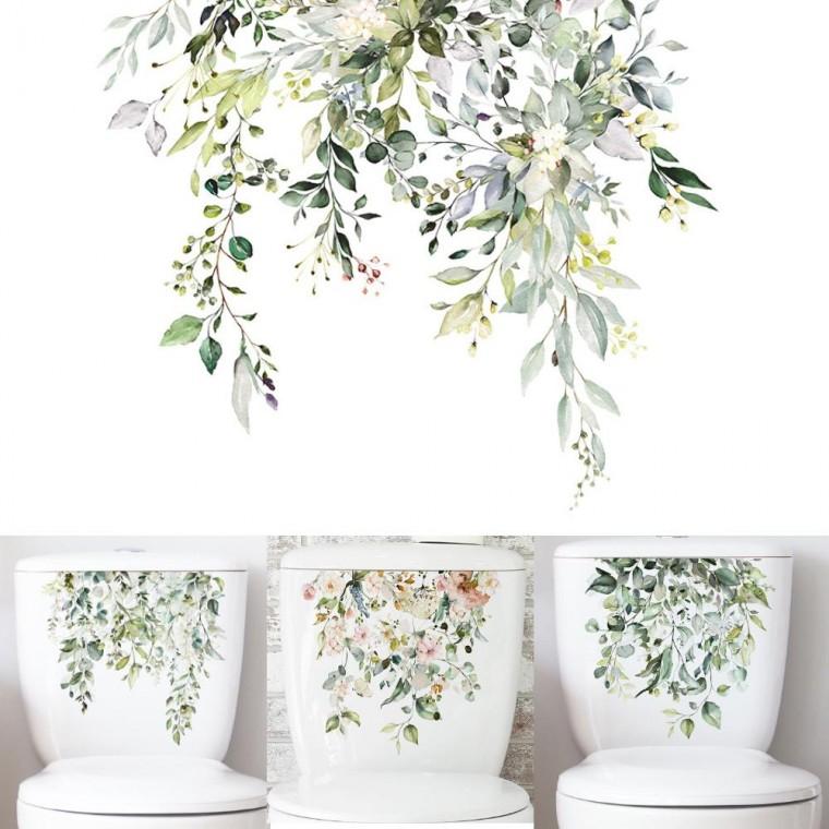 인테리너 데코 스티커 포인트 화장실 변기