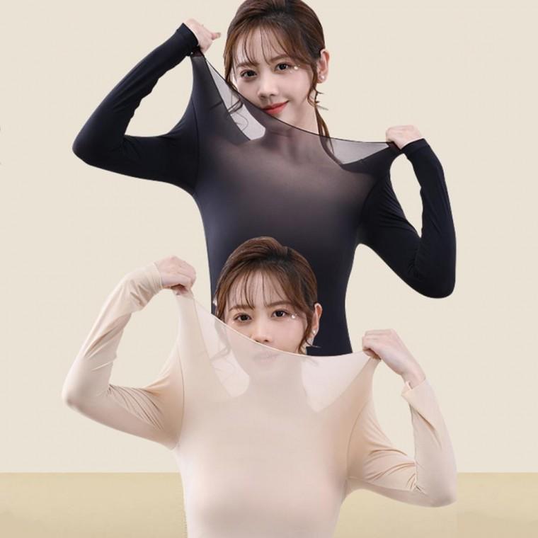 여성용 얇은 이너내복 프리사이즈 상하의 세트