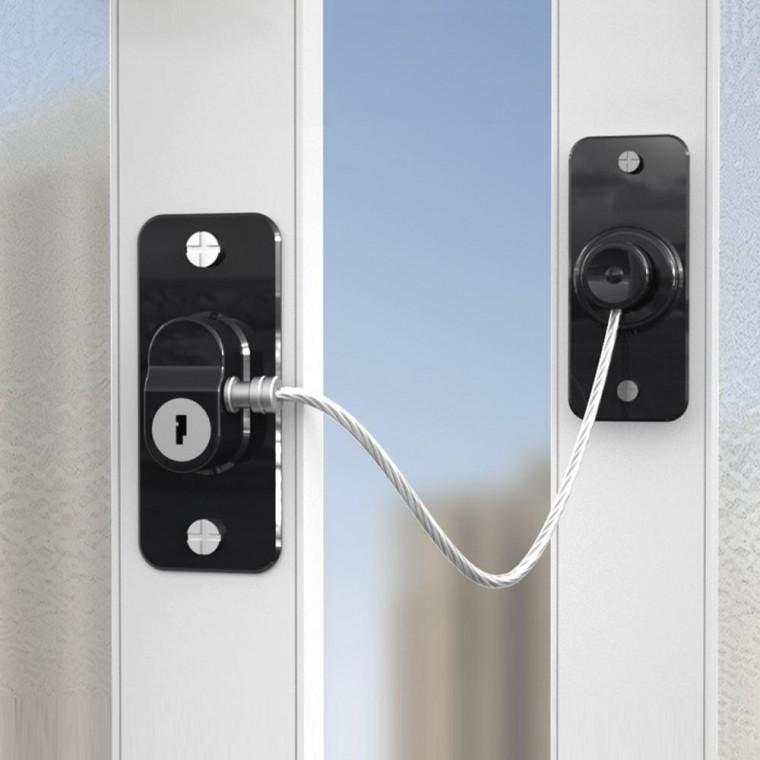 문열림방지 안전장치 무타공 열쇠