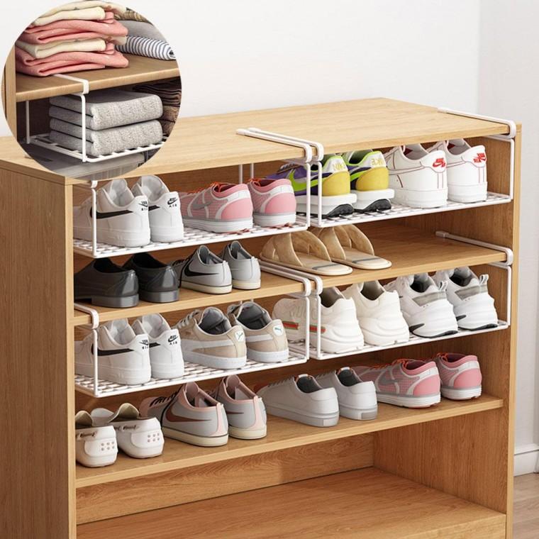 신발장 정리대 운동화 수건 수납 정리