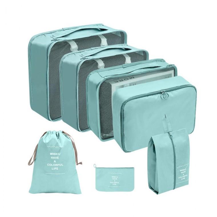여행용파우치 7종 세트 해외 여행 가방 수납