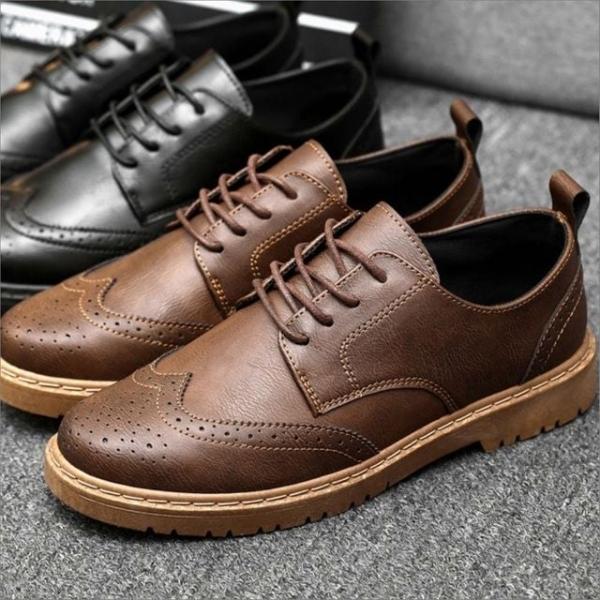 남성 로퍼 신사구두 정장단화 브라운 블랙 출근신발 2색