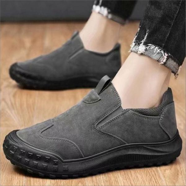 여성 스웨이드 슬립온 스니커즈 편한 단화 워킹화 3색