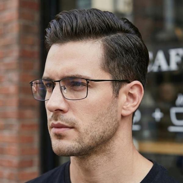 LUXEYE 명품 안경 긱시크 무테 뿔테 안경테 85517