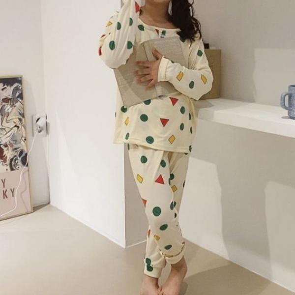 아동 피치 잠옷세트 긴팔 키즈 유아