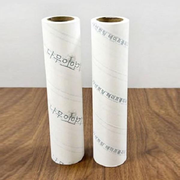 사선 돌돌이 리필 테이프 클리너 리필 와이드 2p 24cm