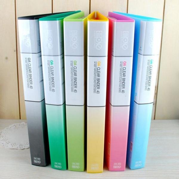 OA 클리어 바인더 40P