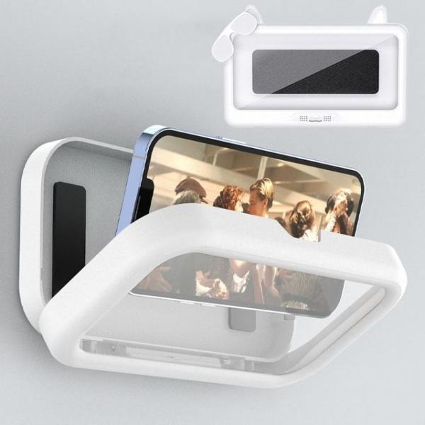 360도 회전 욕실핸드폰거치대 휴대폰 방수 주방 걸이