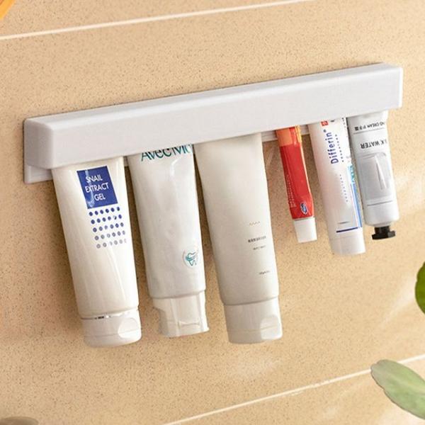욕실 튜브걸이 치약 폼클렌징 홀더 꽂이 무타공 DD-12696