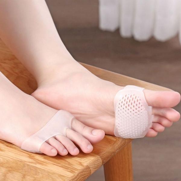 실리콘 앞꿈치 패드 형 발바닥 패드 앞꿈치 깔창