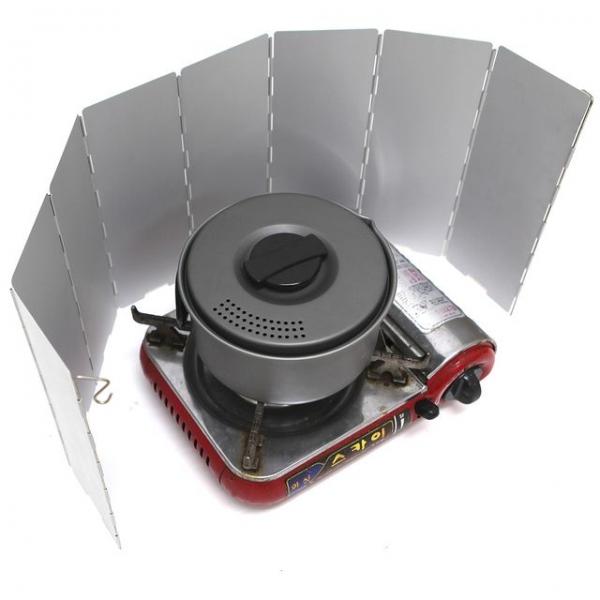 알루미늄 버너 바람막이 코펠 휴대용 가스렌지