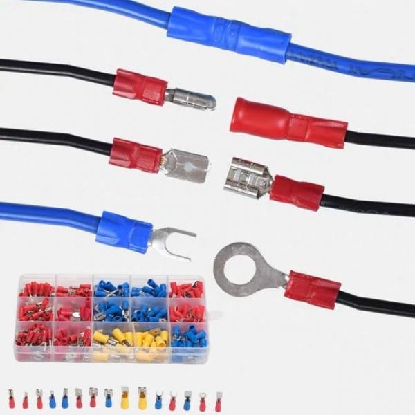 압착터미널 280PCS 세트 압착단자 전선연결 커넥터