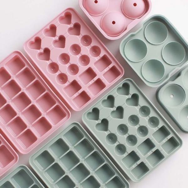 실리콘 얼음틀 얼음트레이 아이스 볼메이커 몰드 사각