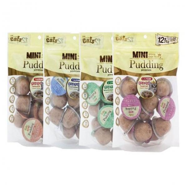 더켓츠 미니푸딩 고양이간식 애묘간식 25g x 12개