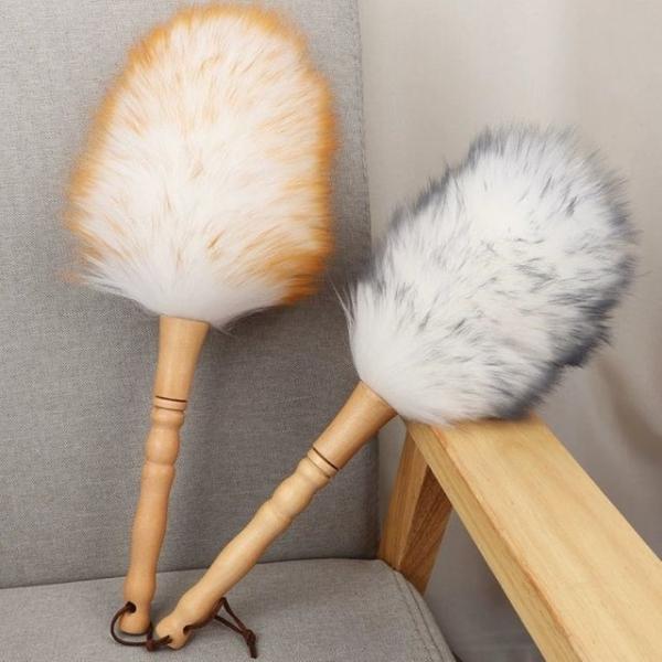 양모 먼지털이 양털 먼지털이개 먼지 흡착 청소 정전